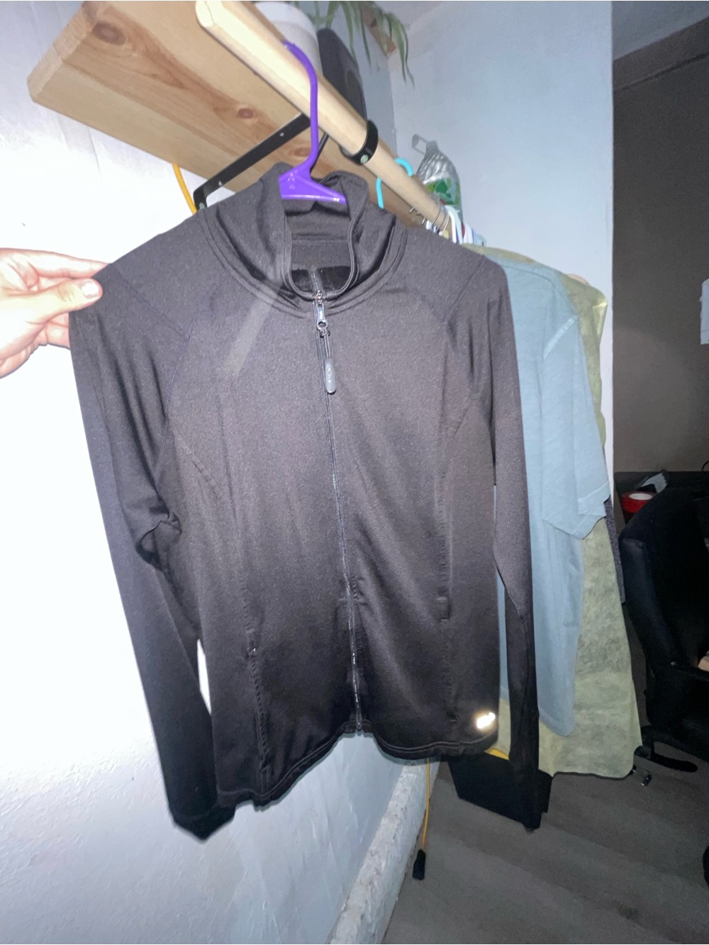 Fila Black Men's Full-Zip Performance Jacket
